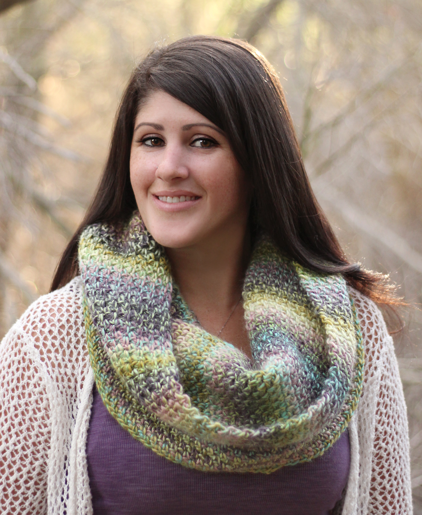 Either Way Cowl Free Crochet Pattern - Gleeful Things